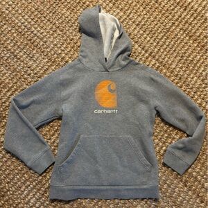 Youth size large (14-16) Carhartt Heather Gray Hoodie